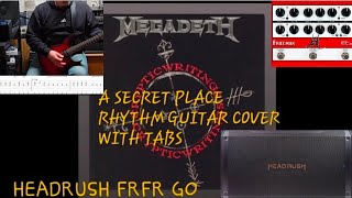 Your Weekend Jam! Megadeth "A Secret Place" Rhythm Guitar Cover cover with Tabs