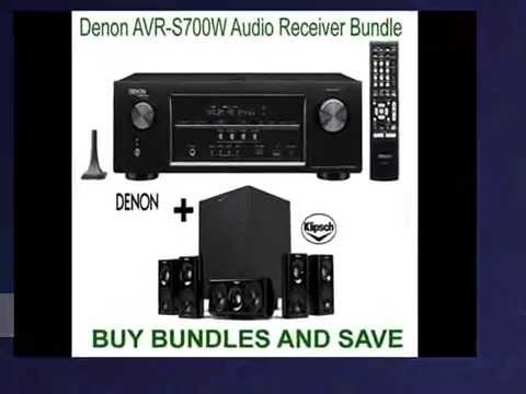 Denon AVR-S700W 7.2-Channel Network A/V Receiver with Bluetooth and Wi-Fi