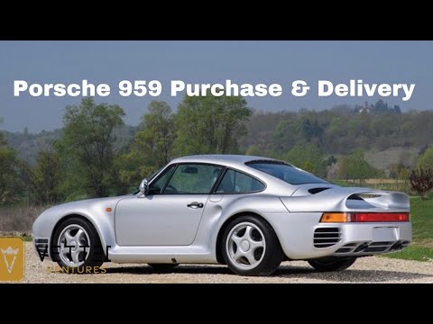Picking Up and Delivering a Porsche 959 Komfort