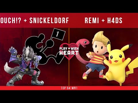 Play With Heart - Ouch!? & Snickeldorf vs. Remi & H4DS - Doubles Top 16