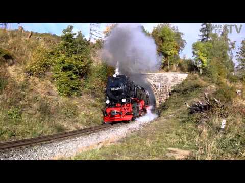 Einzigartig im Harz - Die Harzquerbahn fährt durch den Drängetaltunnel