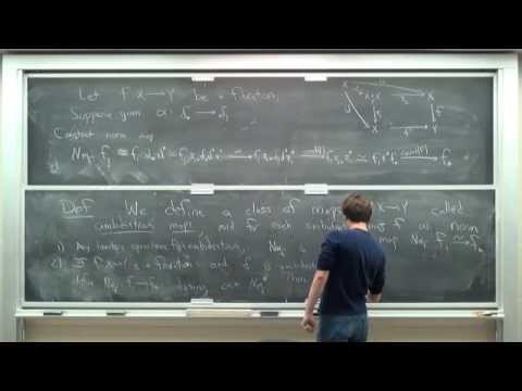 Jacob Lurie: Finiteness and Ambidexterity in K(n)-local stable homotopy theory (Part 3)