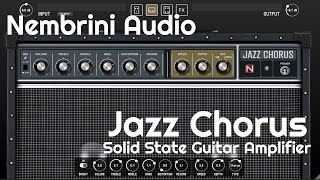 Video thumbnail for Jazz Chorus Solid State Guitar Amplifier by Nembrini Audio (No Talking) by Elektronick Musick