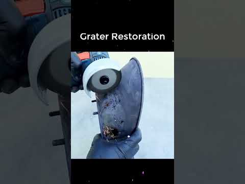 Restoring a DESTROYED Cheese Grater to Better Than NEW!