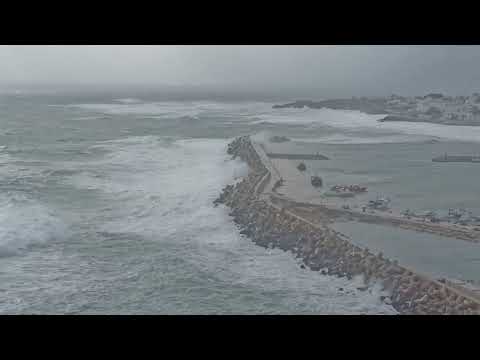 Salento Santa Maria di Leuca arrivo del ciclone Harry 