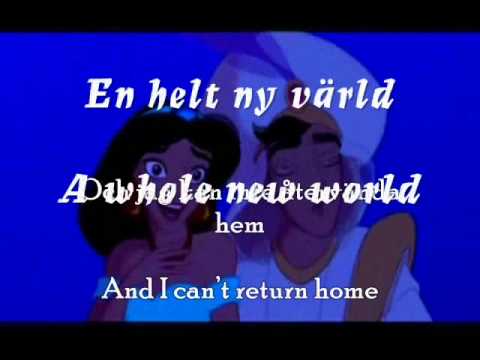 Aladdin - A whole new world (Swedish)