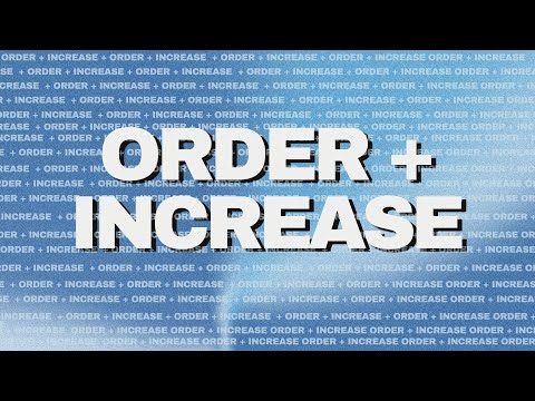 Order + Increase — Julie Nash