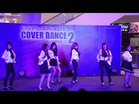 Pink Mania cover A-Pink - Luv @ Eaplanade cover dance 2015 (audition) 150404