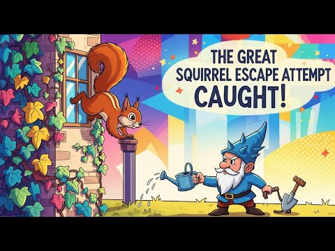 Squirrel behind bars