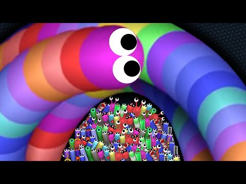 Slither.io A.I. 100,000+ Score Epic Slitherio Gameplay