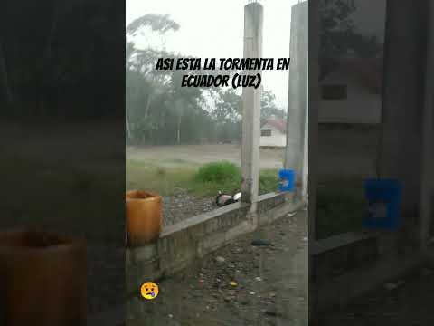 Esto es en la provincia de Zamora Chinchipe - El Pangui (al fin llueve en Ecuador)