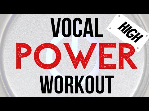 How to Sing with Power – Daily Vocal Exercises for Tenors & High Baritones
