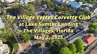 Villages Corvette Club at Lake Sumter Landing May 2 2025