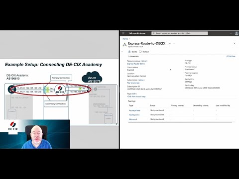 DE-CIX DirectCLOUD: Connecting to Microsoft Azure – ExpressRoute configuration