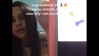Download lagu Two little girls taking on the yoga challenge—flexibility, fun, and pure cuteness❤️ mp3