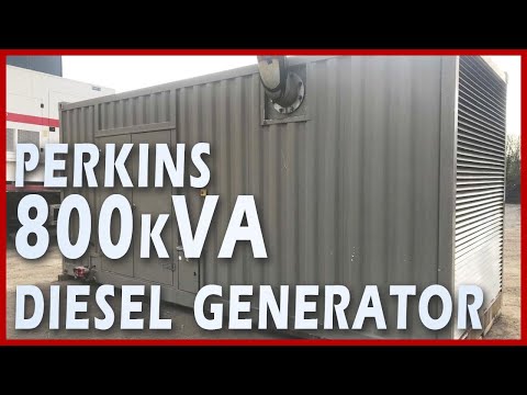 Perkins Diesel Diesel Generator 800kVA – XP80024 Test #perkins | #fgwilson Authorised Dealer