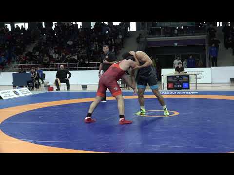 1/2 final FS - 97 kg: Xəyal Xanmuradov - Məhəmmədxan Məhəmmədov