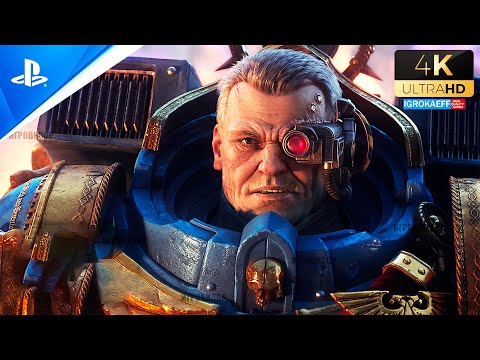 Warhammer 40K: Space Marine 2 - All Lord Calgar Cutscenes | Lord Calgar Saves The Marines Scene