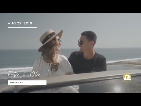 A BEAUTIFUL PRE-WEDDING FILM SHOOT at A BEAUTIFUL PLACE - MELASTI BEACH | Fati and Oli