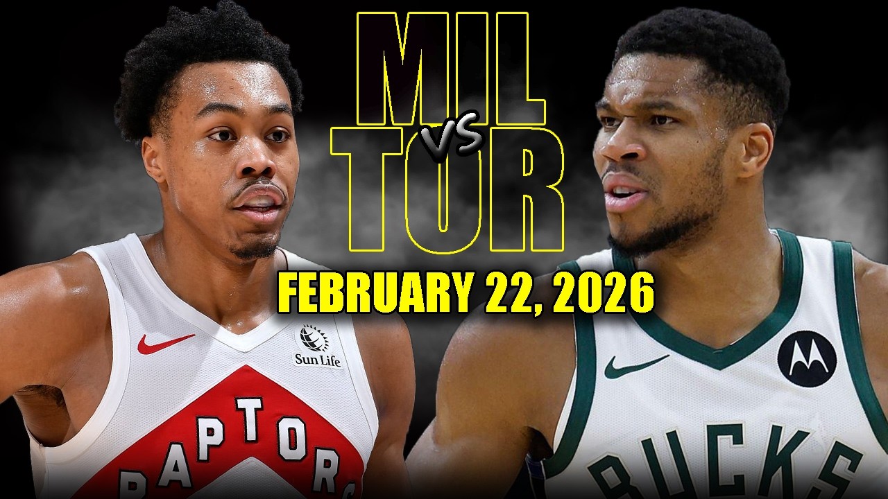 2월23일 밀워키 토론토 NBA 하이라이트