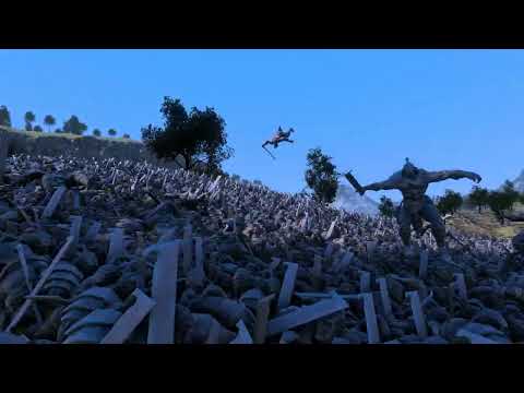 7000 Golden Knights VS 18000 Orcs  - Ultimate Epic Battle Simulator 2  UEBS 2
