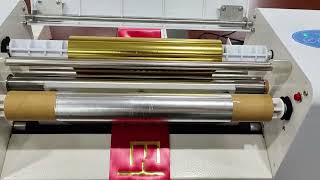 320 bånd varmfolietrykmaskine: små partier brugerdefinerede bånd (såsom bryllupsgavebånd)