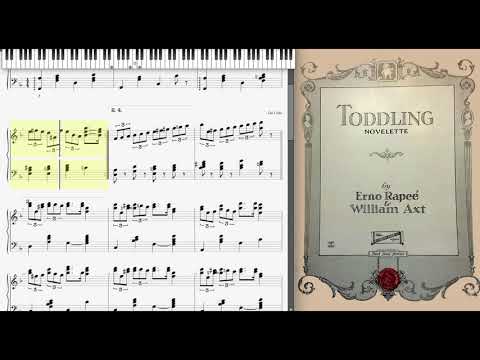 Toddling by Erno Rapée & William Axt (1923, Novelty piano)
