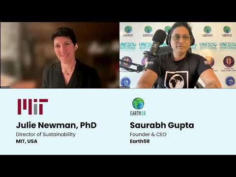 Dr Julie Newman of MIT on the Sustainable Futures Podcast