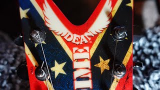 Video thumbnail for Dimebag Darrel Dean Dixie Rebel Guitar! (Guitar review and play through) by Guitar Hack Chicago