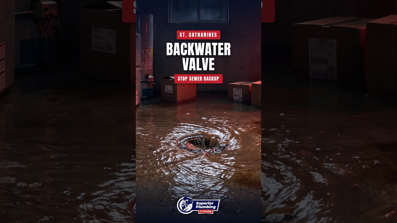 St. Catharines Backwater Valve: Stop Sewer Backup Before the Next Storm