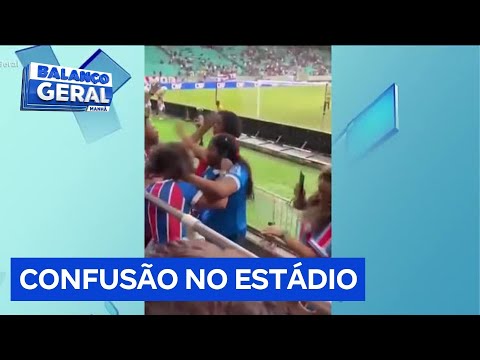 Mulheres são detidas após trocarem agressões durante jogo na Bahia