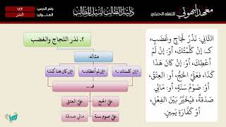 صورة 122 شرح دليل الطالب | النذر  | الشيخ أحمد بن ناصر القعيمي