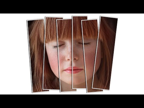 Vertical Panels collage | Photoshop Effects tutorial | Photo Effects