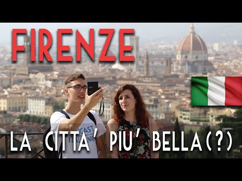 Firenze è la città più BELLA in Italia? VLOG