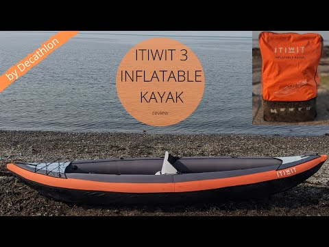 Itiwit Inflatable KAYAK by Decathlon Review + catching some fish!