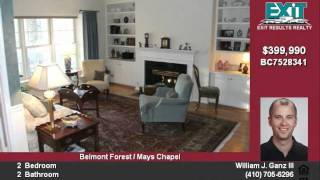 preview picture of video '210 Belmont Forest Ct Unit 308 Lutherville Timonium MD'