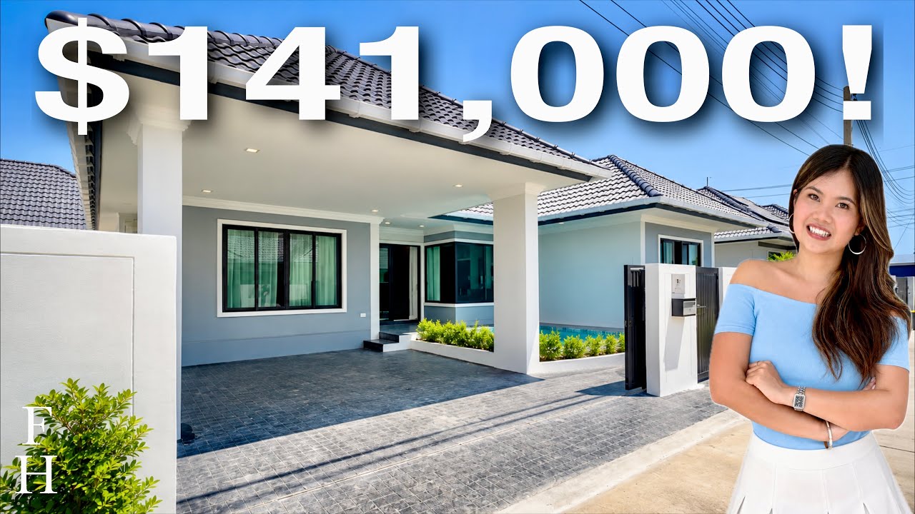 3 Bedroom House for Sale in North Hua Hin | Near Palm Hills | Modern Design virtual tour