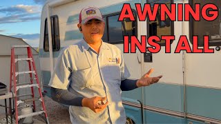 Lazy Daze Awning Upgrade | Carefree Fiesta Manual Awnings Installed