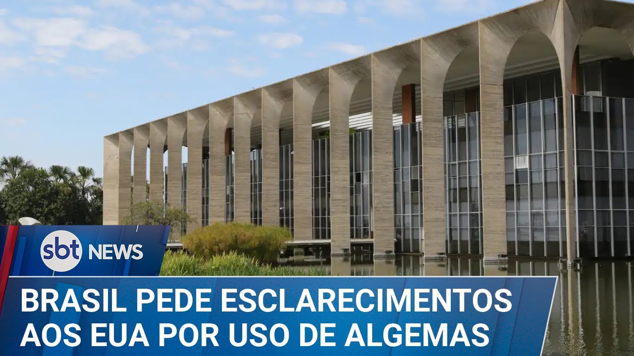 SBT News: Itamaraty vai cobrar EUA por 'tratamento degradante' a brasileiros deportados