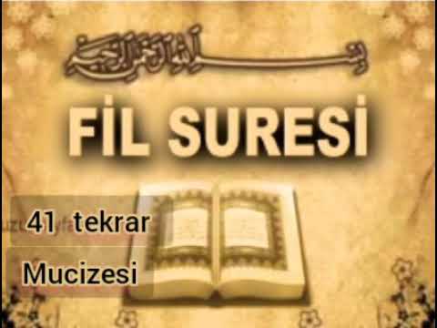 FÎL SURESİ (41 TEKRAR )MUCİZESİ Ne muradin varsa o Niyetle Dinle