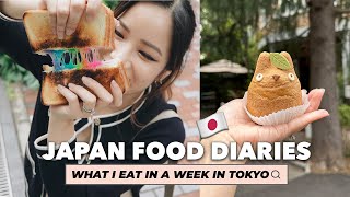 CUTE CAFES, STREETFOOD & GYOZA & TEPPANYAKI RESTAURANT in TOKYO🗼 | Japan Food Diaries  🇯🇵