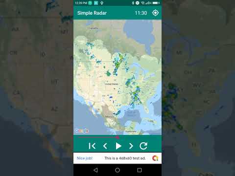 Simplest Weather Radar