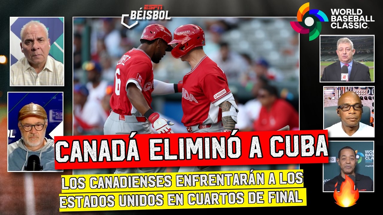 CANADÁ ELIMINÓ A una PENOSA CUBA que FRACASA en este CLÁSICO MUNDIAL 2026 | ESPN Beisbol