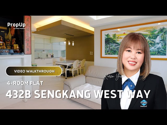 undefined of 1,001 sqft HDB for Sale in 432B Sengkang West Way