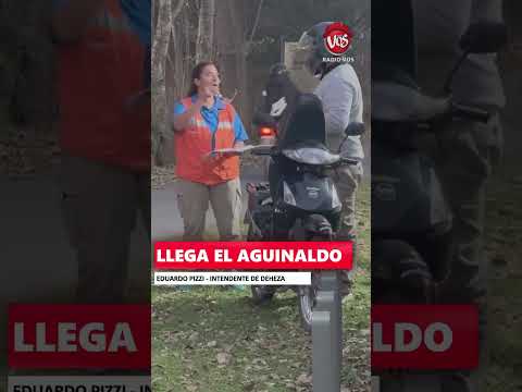 GENERAL DEHEZA: LLEGA EL AGUINALDO.
