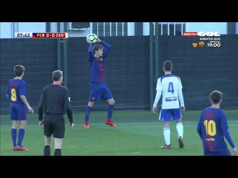 2017 10 26 liga14  f C Barcelona juvenil -Real Zaragoza juvenil 01