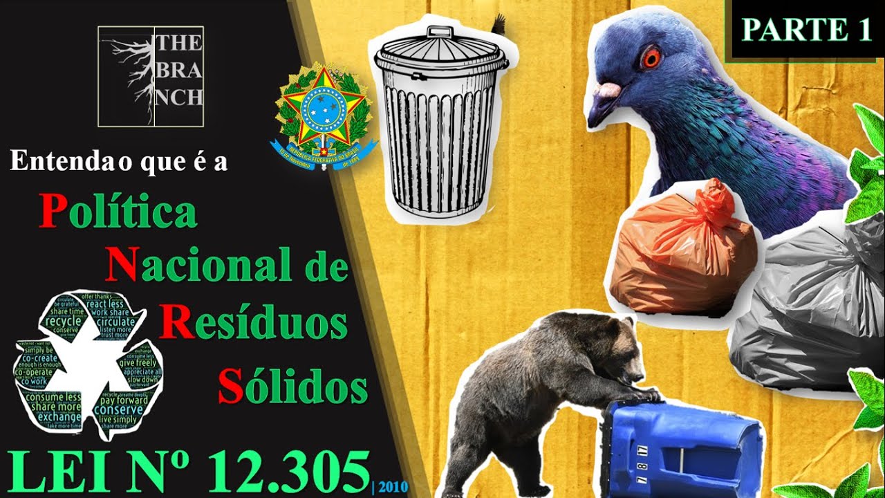 Política Nacional de Resíduos Sólidos PNRS - Lei 12.305/10 #pnrs #resíduo #meioambiente