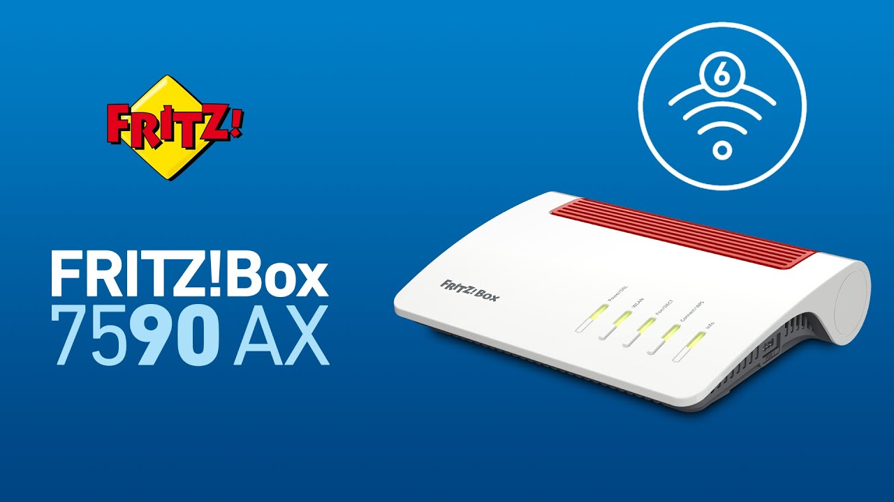 AVM Routeur VDSL FRITZ!Box 7590 AX International Provider Edition