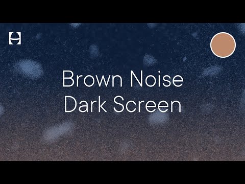 Brown Noise for Deep Sleep, Calm & Focus | 10 Hours No Ads | Hatch+