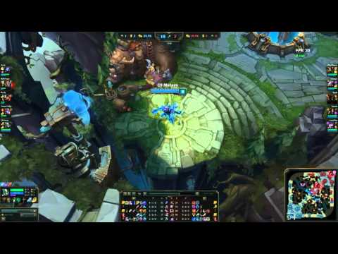 LoL: Meteos Fiddlesticks vs Nidalee Jungle S6 Preseason Jan 2016